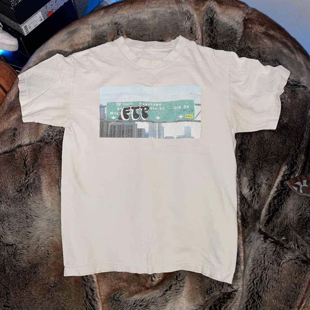 2019 FTP FREEWAY SHIRT WHITE.